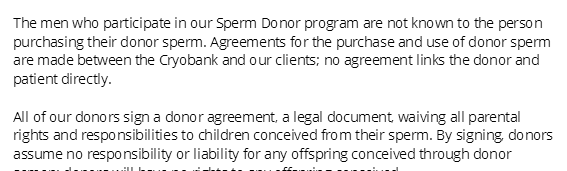 精子捐赠的合法性